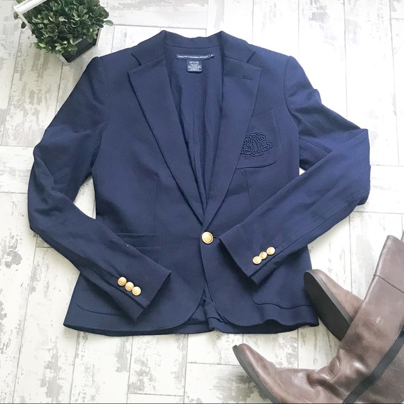Ralph Lauren Jackets & Blazers - Navy Ralph Lauren sport riding jacket